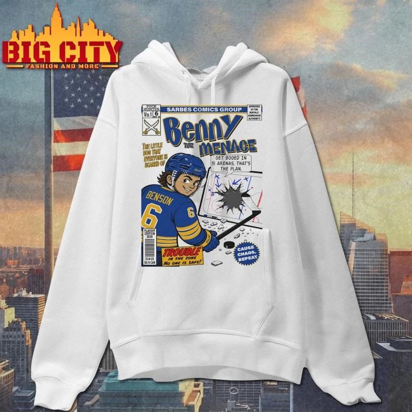 Zach Benson Benny the Menace Buffalo Sabres Shirt