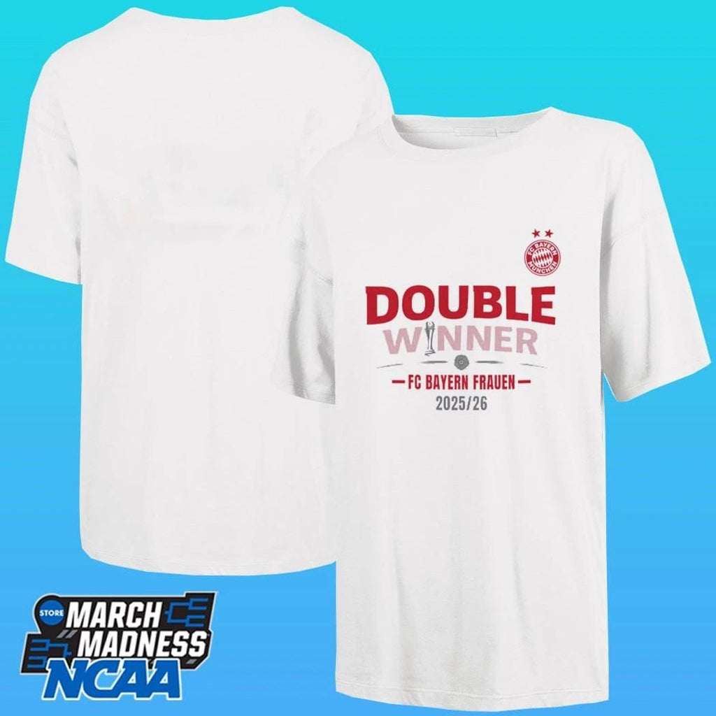 Double Winner Fc Bayern Frauen 2025 2026 Shirt
