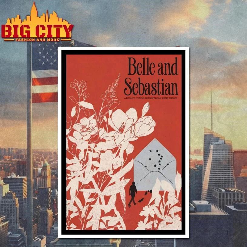 Belle And Sebastian At Teatro Metropólitan MX On May 13 2026 Poster Shirt