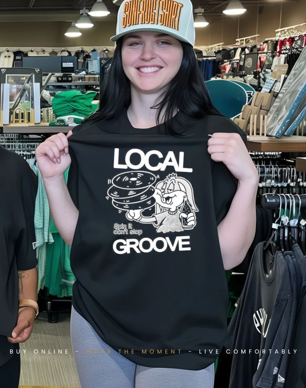 Bugs Bunny local spin it don’t stop groove shirt