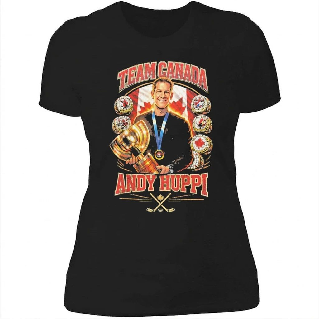 Team Canada Andy Huppi 20 Years Of Commitment To Hockey Canada Shirt