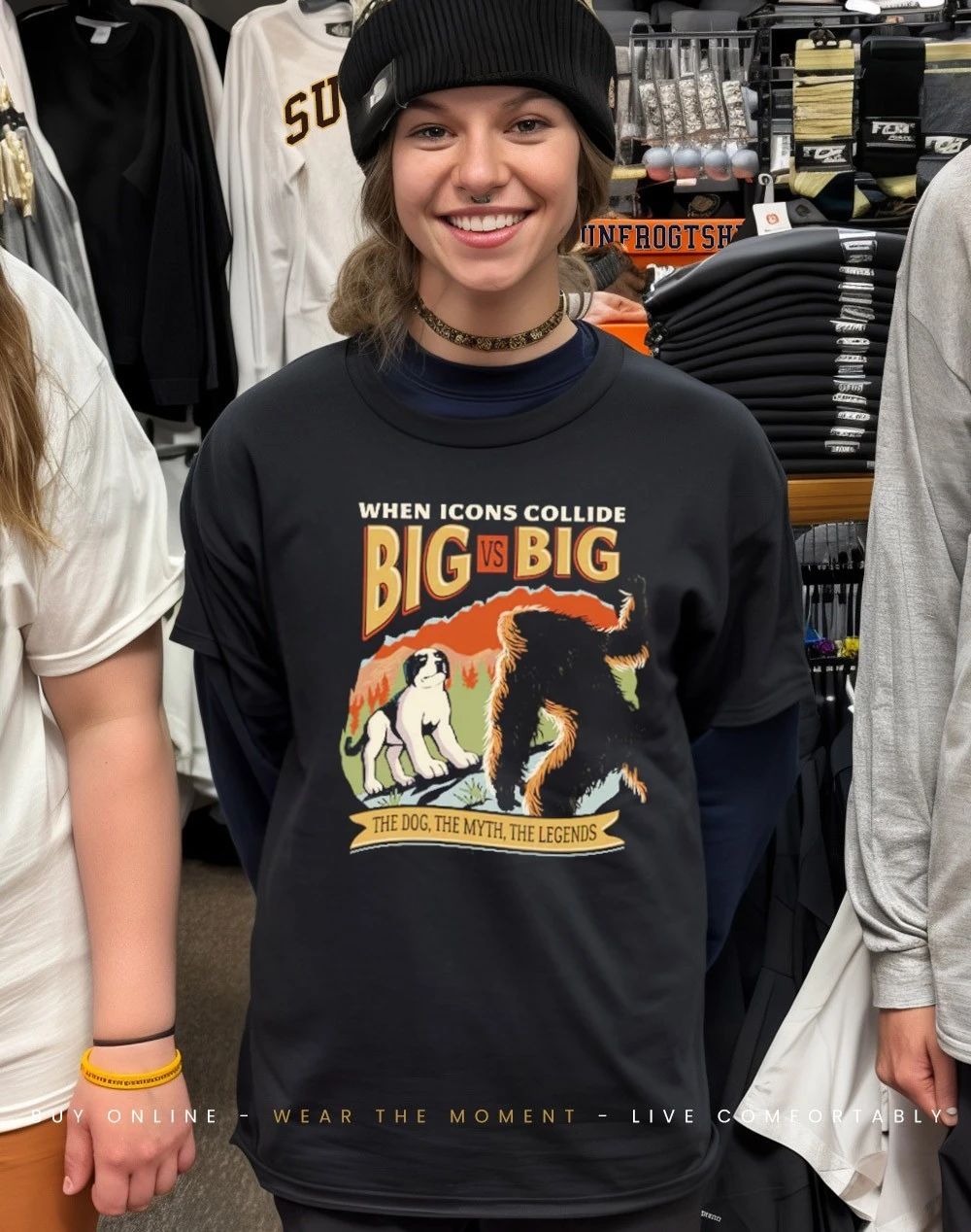 When icons collide Big vs Big the dog the myth the legends shirt