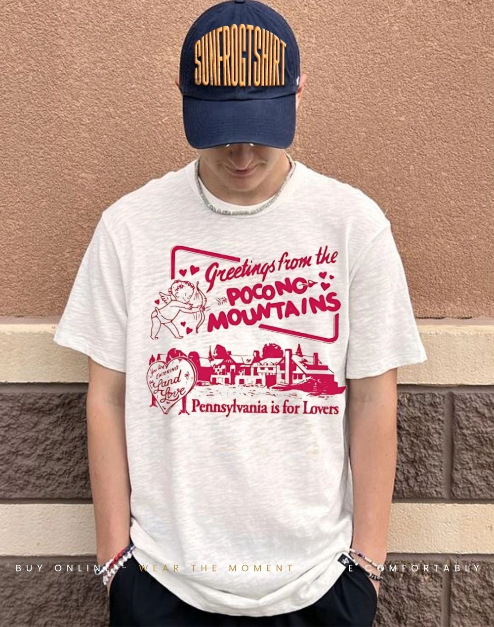 Greetings from the Pocono Mountains Pennsylvania is for lovers shirt