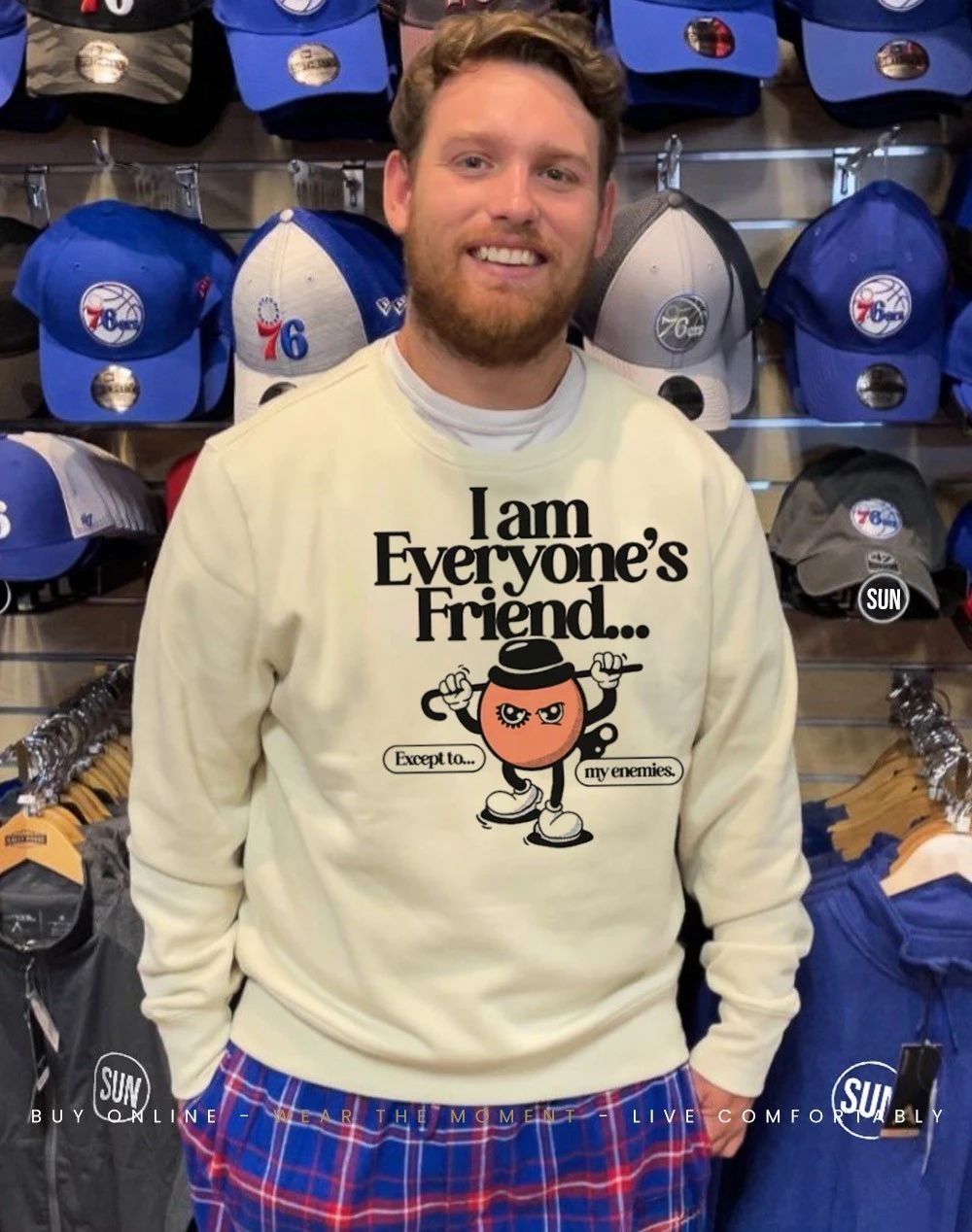 I’m everyone’s friend except to my enemies shirt