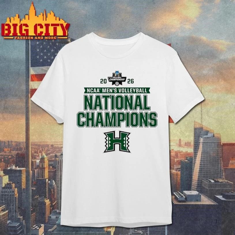 Hawaii Rainbow Warriors 2026 NCAA Men’s Volleyball National Champions Shirt
