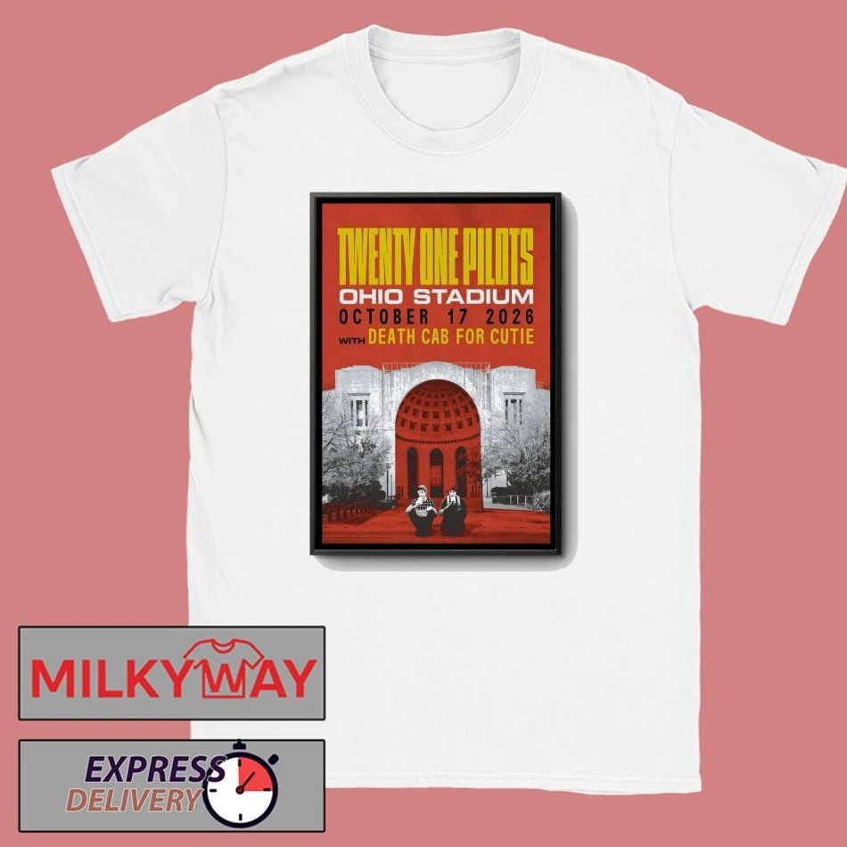 Twenty One Pilots At Ohio Stadium On Oct 17 2026 Poster shirt
