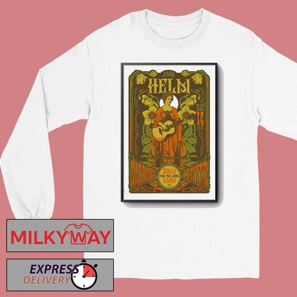 Amy Helm 5 14 2026 Fall River, MA Poster shirt