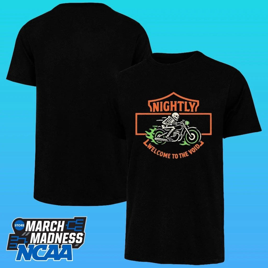 Nightly Into Welcome To The Void Motorcycle Pepper Shirt