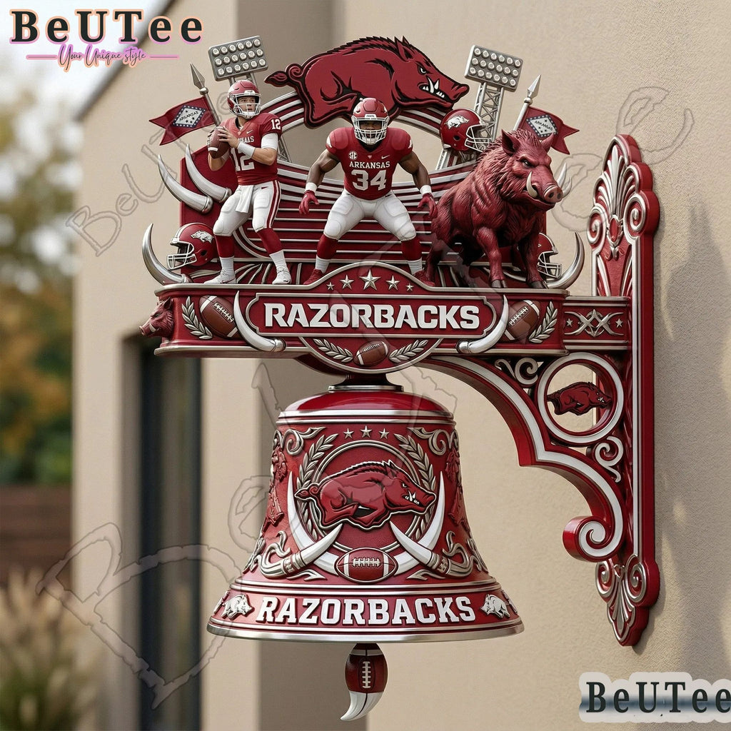 Arkansas Razorbacks Premium 3D Wall Bell