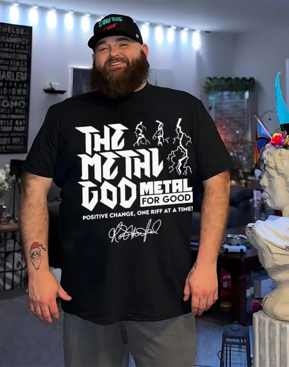 Rob Halford The metal God metal for good one riff at a time shirt