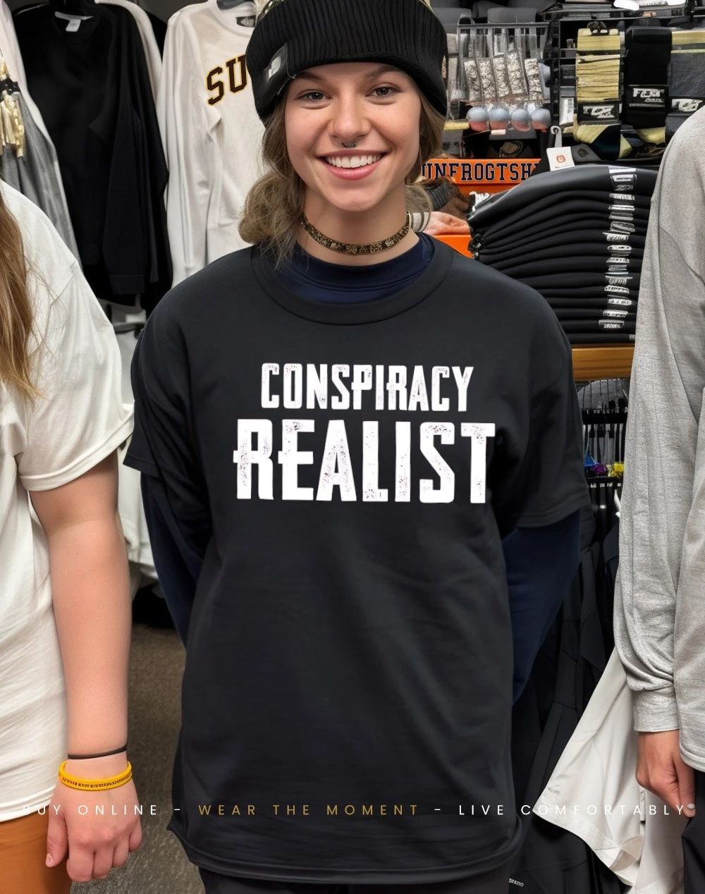 Conspiracy realist shirt