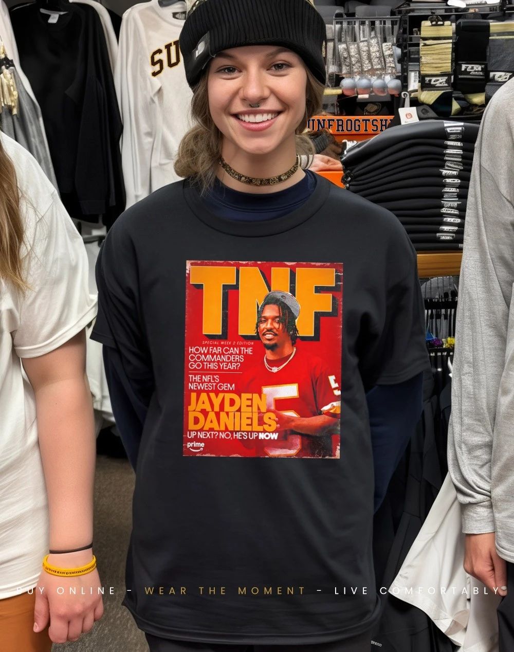 Jayden Daniels how far can the Commanders go this year shirt
