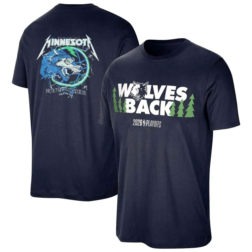 Minnesota Timberwolves Northwest Tour front and back shirt