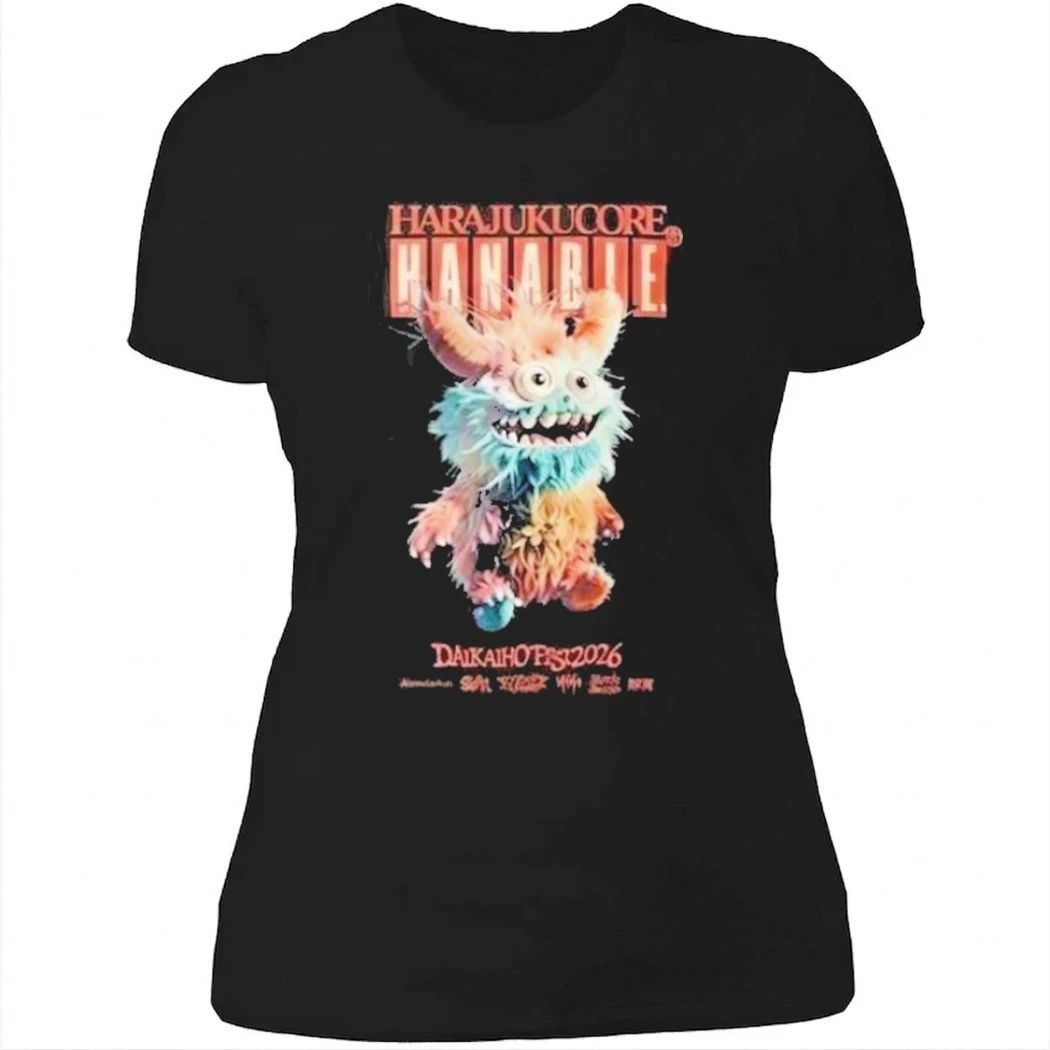 Hanabie Spring Daikaiho Fest 2026 Anime Monster T-Shirt