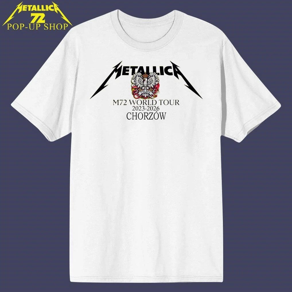 Metallica M72 World Chorzów, Poland 2023-2026 T-Shirt