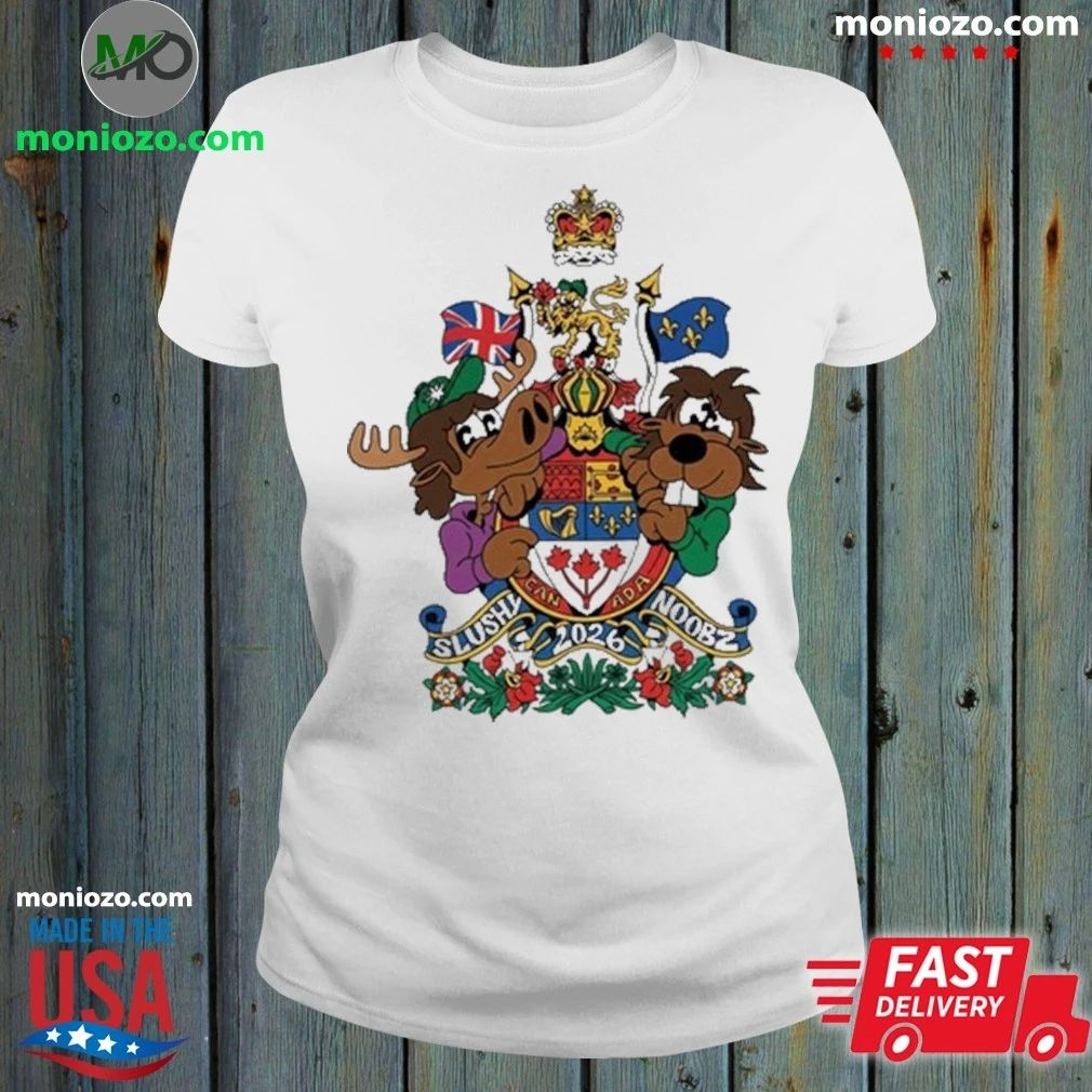 Slushy Noobz Canadian Crest Shirt