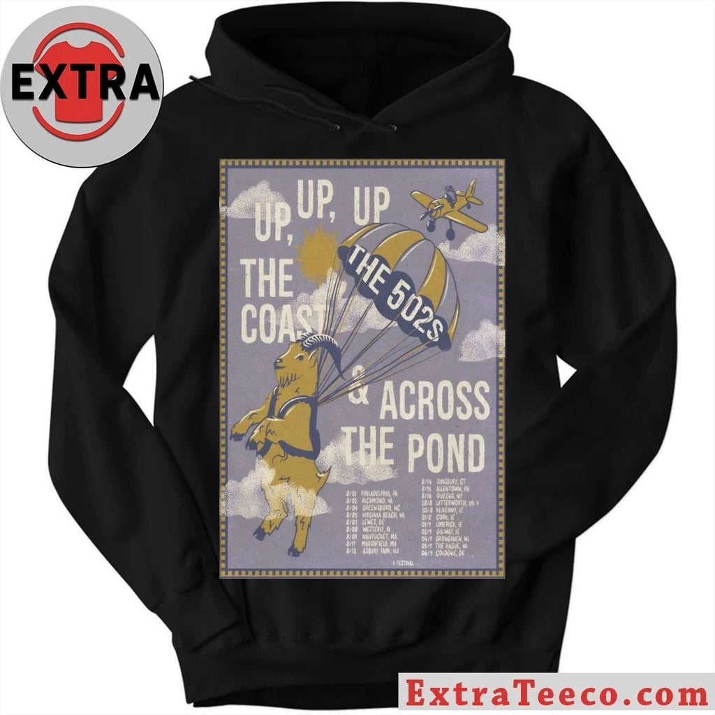 Poster The 502s Up, Up Up The Coast 2026 Tour Shirt