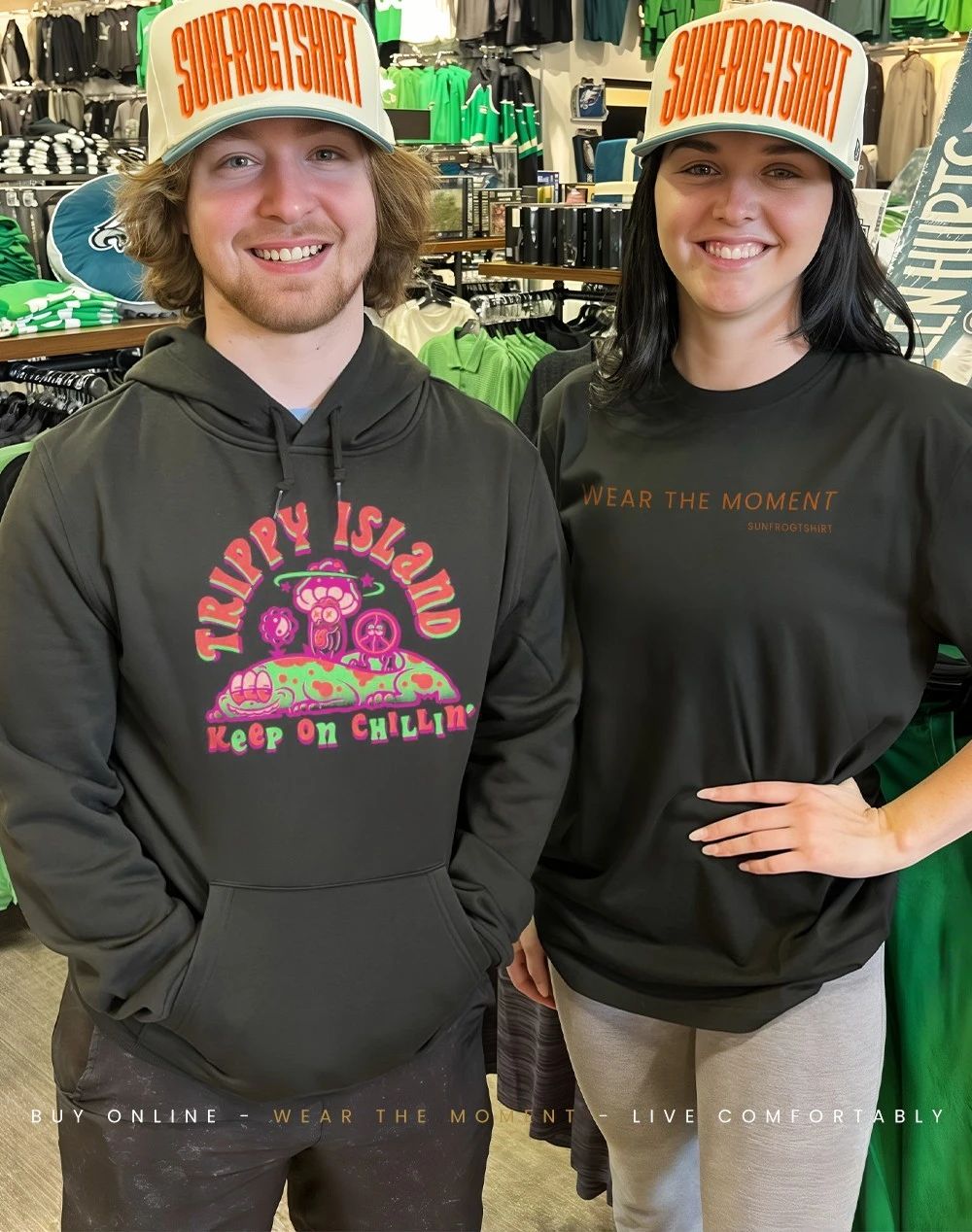 Trippy Island keep on chillin shirt