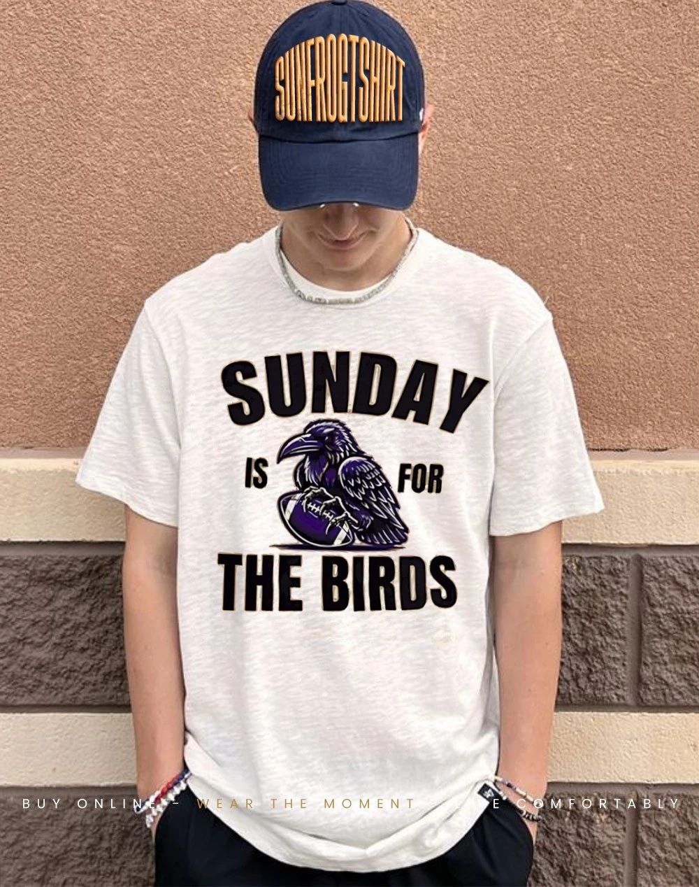 Baltimore Ravens Sunday is for the bird shirt