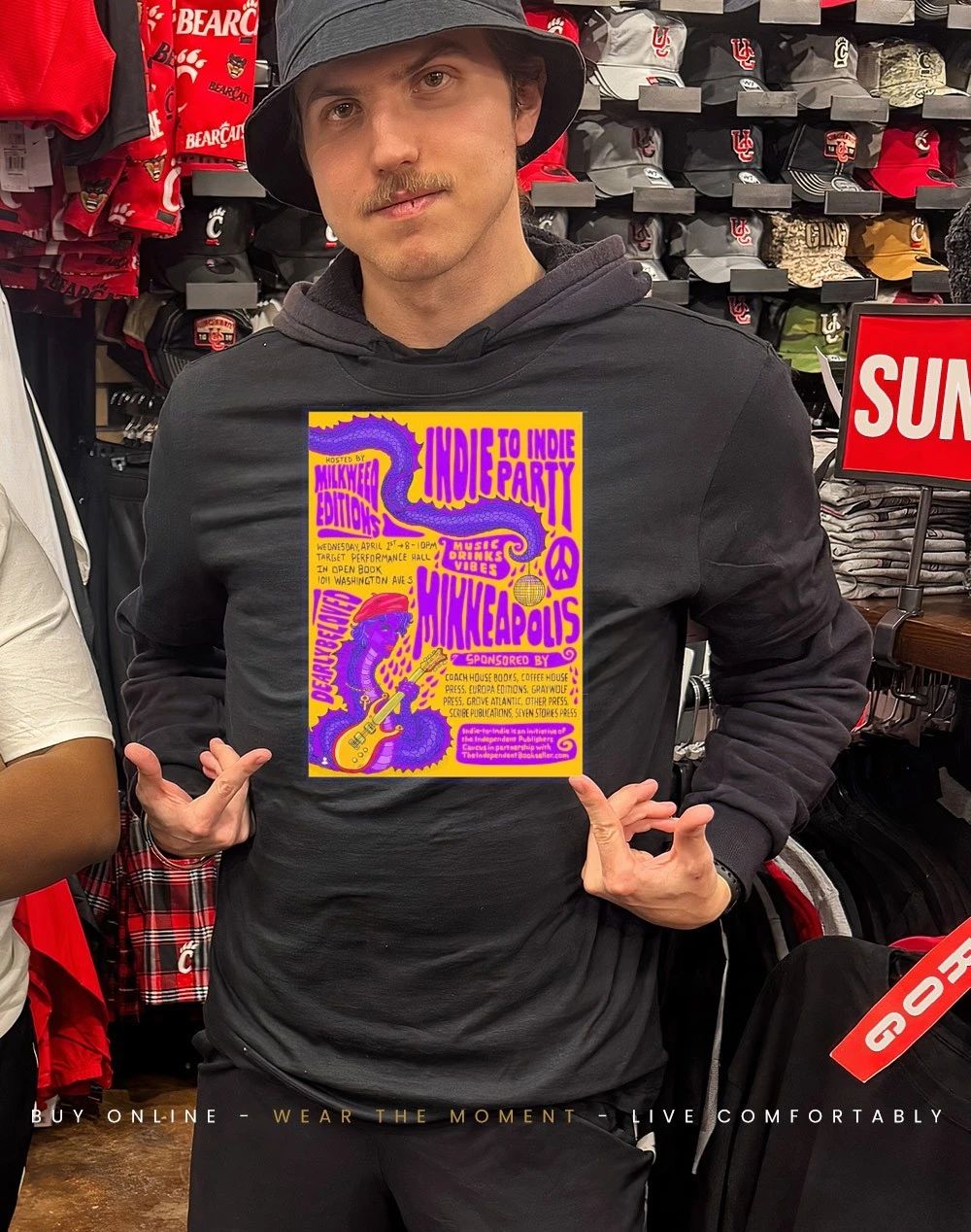 Cryptid Prince Indie to Indie party Minneapolis shirt