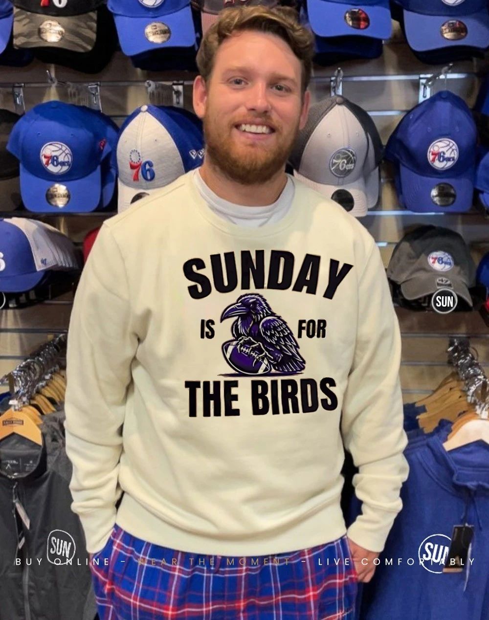 Baltimore Ravens Sunday is for the bird shirt