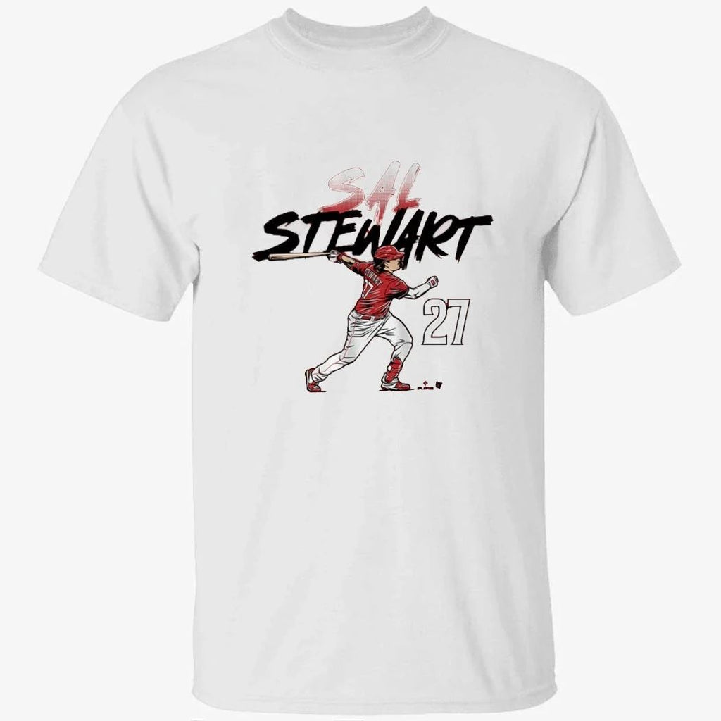 Sal Stewart Slugger Swing Number Shirt