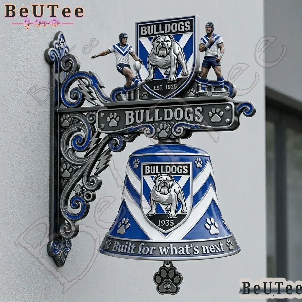 Bulldogs EST 1935 Premium 3D Wall Bell
