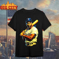 Jackie Robinson Brooklyn Baseball Legend portrait vintage shirt