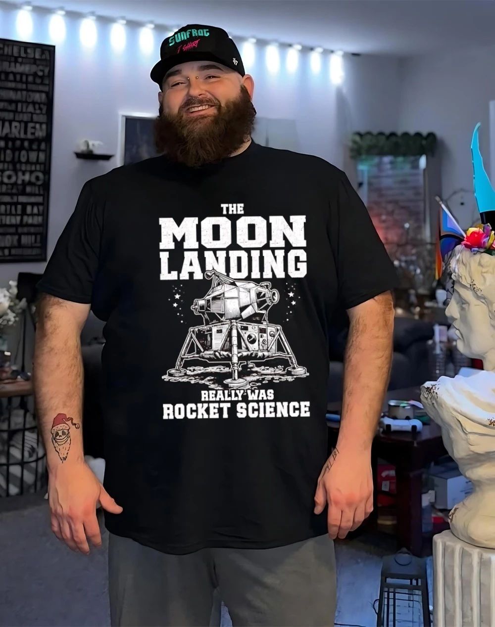 The moon landing really was rocket science shirt