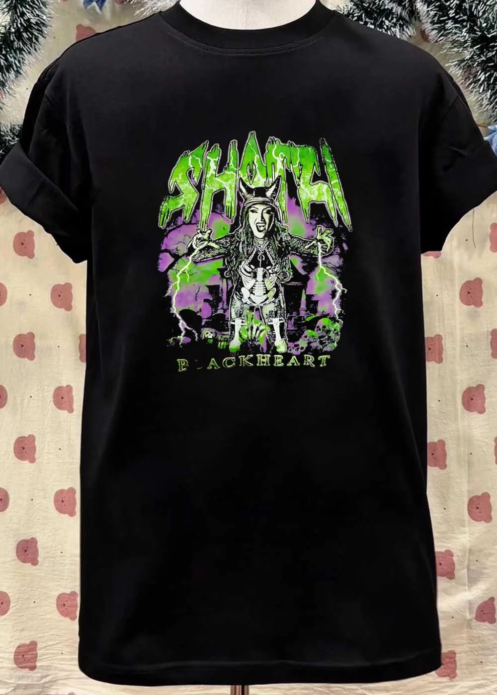 Shotzi Blackheart Shota Blackheart Pose Menacingly Lightning shirt