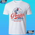 Pueblo Ponies Colorado State League Baseball Club 1889 Shirt