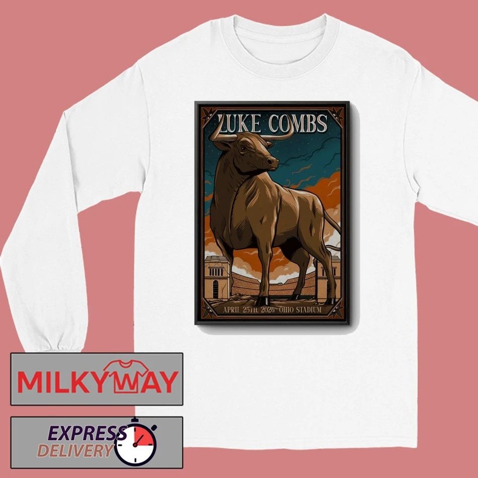 Luke Combs Ohio Stadium in Columbus, OH Apr 25 2026 Poster shirt