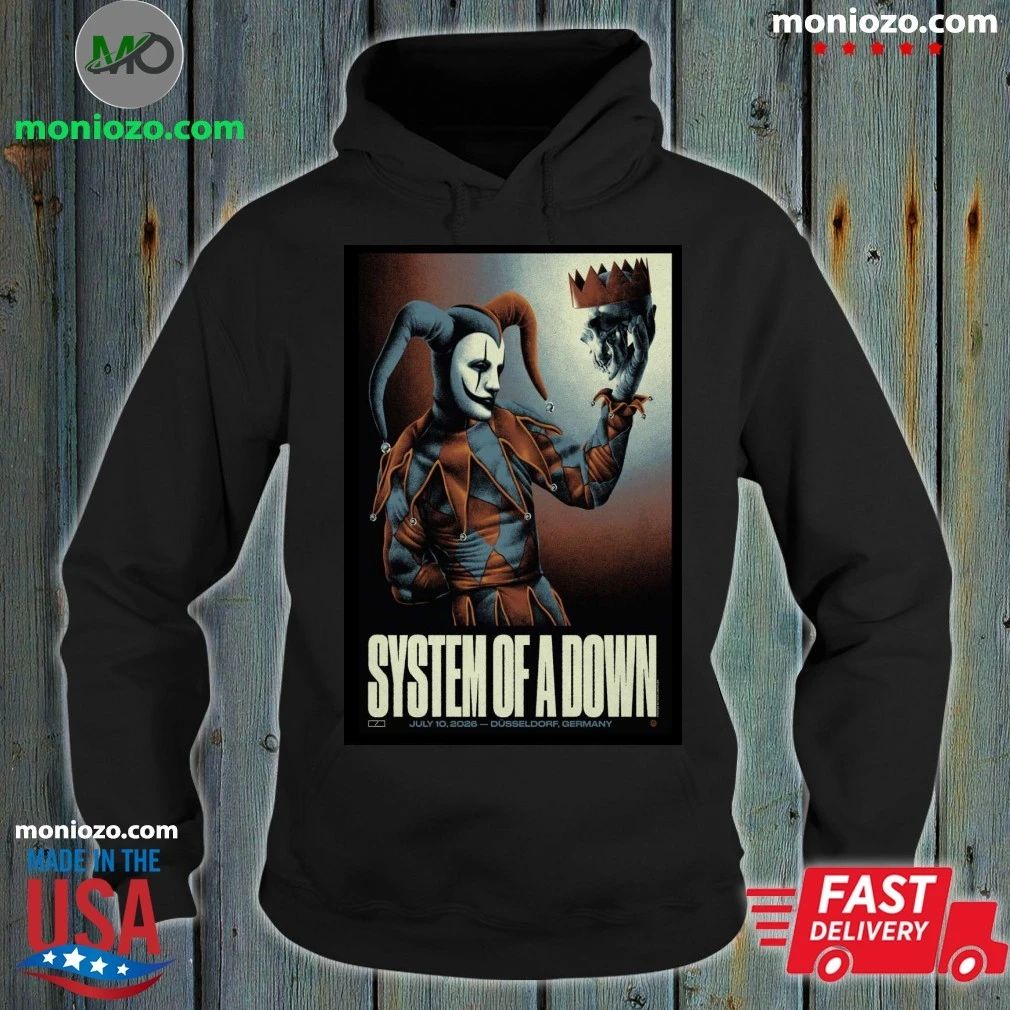 System Of A Down, DUsseldorf 10 Jul 2026 Poster Shirt