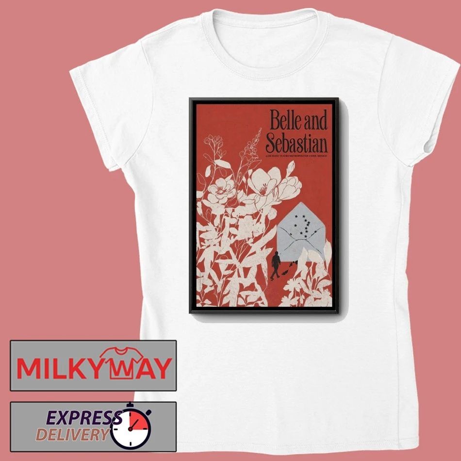 Belle And Sebastian May 13 2026 Teatro Metropólitan, Mexico City Poster shirt