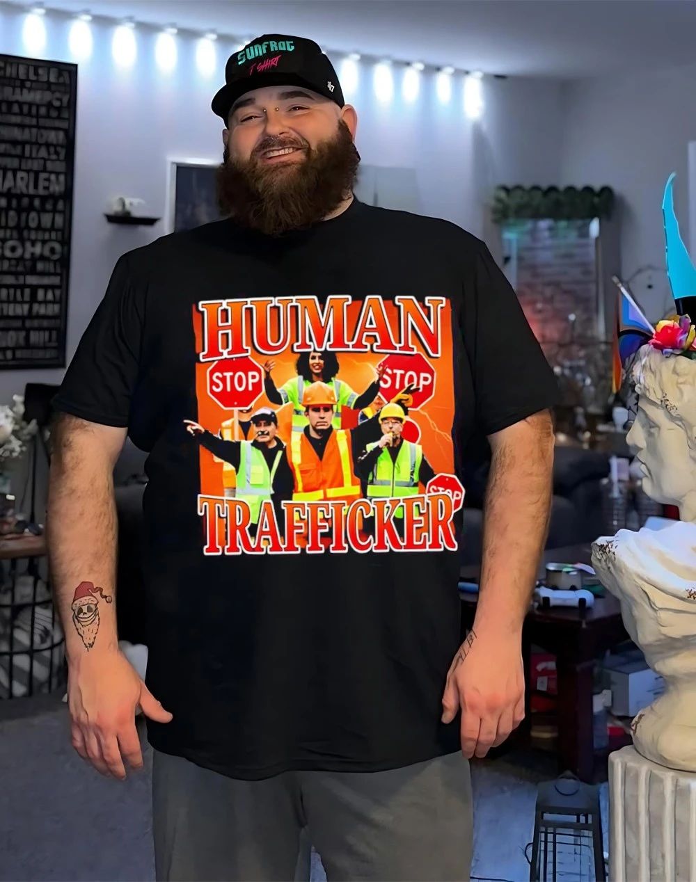 human trafficker shirt