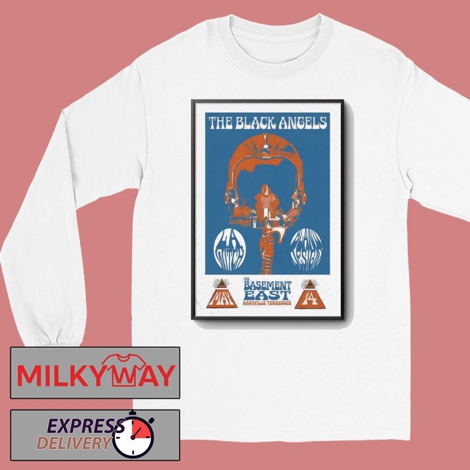 The Black Angels At The Basement East On May 14 2026 Poster shirt