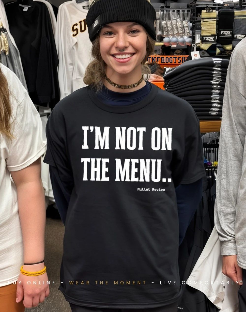 I’m not on the menu Mullet Review shirt