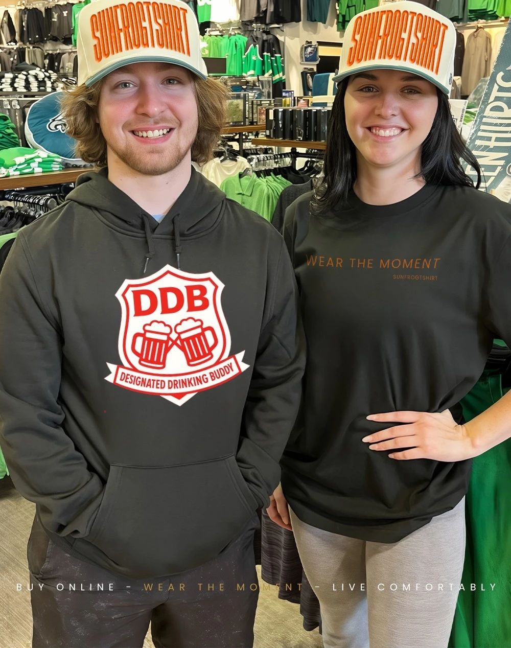 DDB designated drinking buddy shirt
