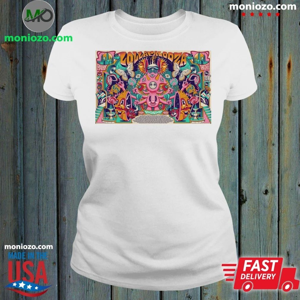 Lollapalooza 2026 Grant Park Chicago Poster Shirt