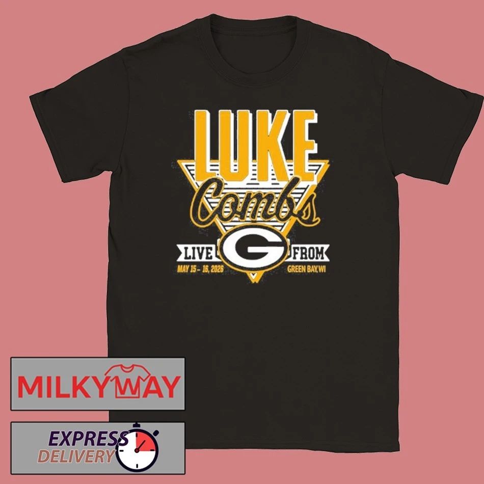 LIMITED Luke Combs Green Bay, Wi Green Bay May 15 & 16 2026 T-Shirt