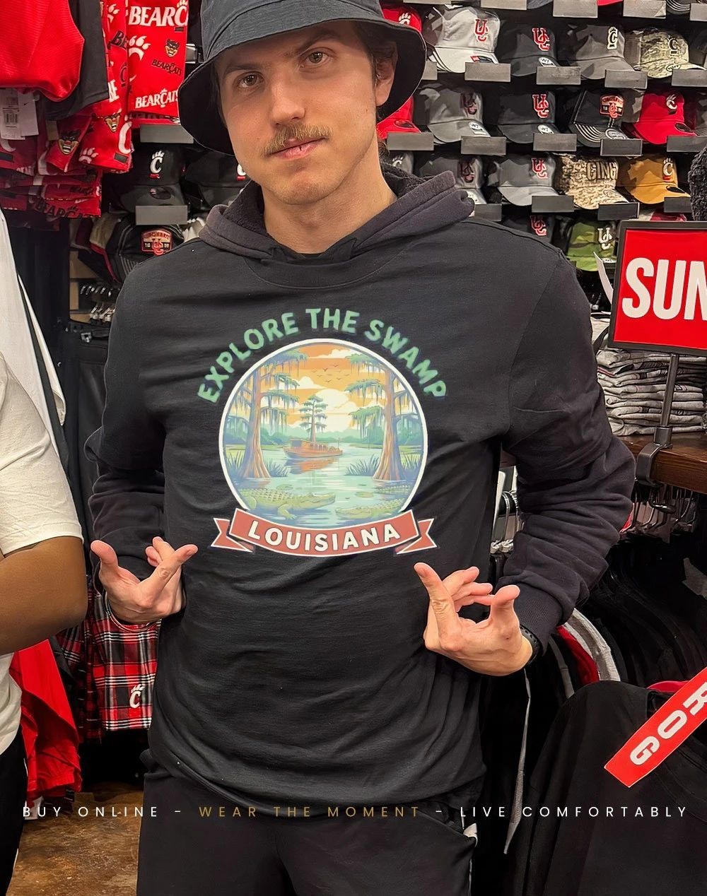 Explore the swamp Louisiana shirt