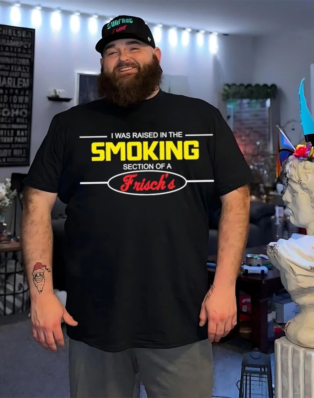 Mullet Review I was raised in the smoking section of a Frisch’s shirt