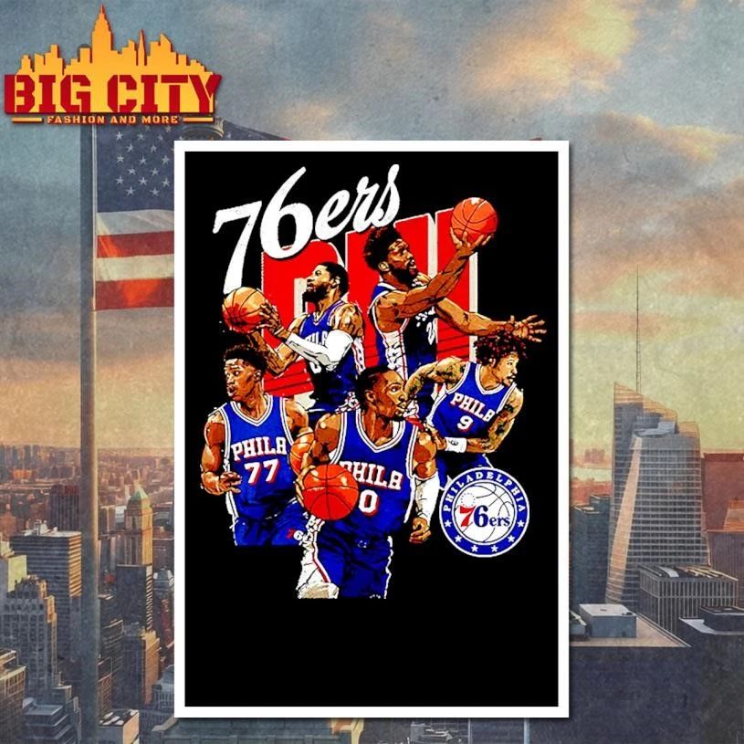 Starting 5 Philadelphia 76ers NBA 2026 Playoffs shirt