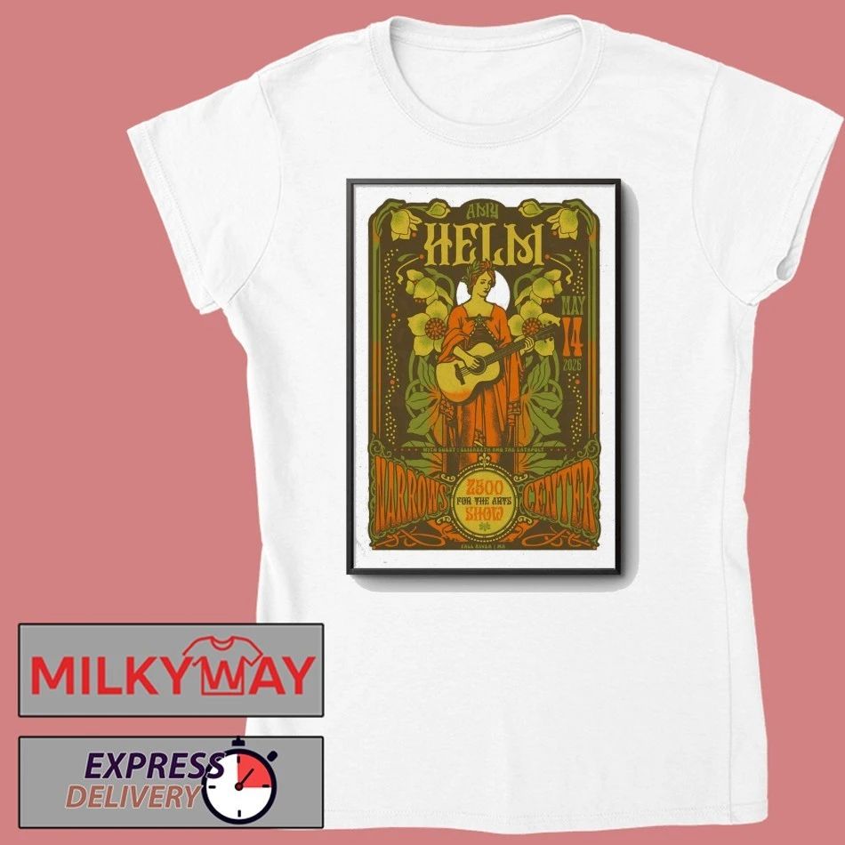 Amy Helm 5 14 2026 Fall River, MA Poster shirt