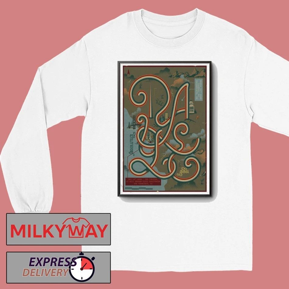 Tour RAYE May 10 2026 Bill Graham Civic Auditorium POSTER shirt
