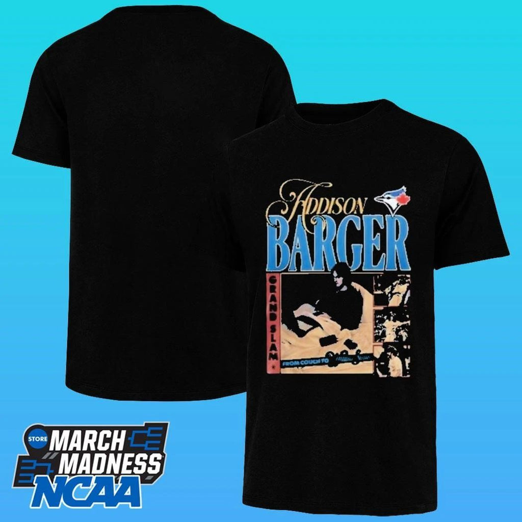 Davis Schneider Blue Jays Addison Barger Grand Slam From Couch To World Series Shirt
