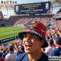 United States Premium World Cup 2026 Golden Trophy Bucket Hat