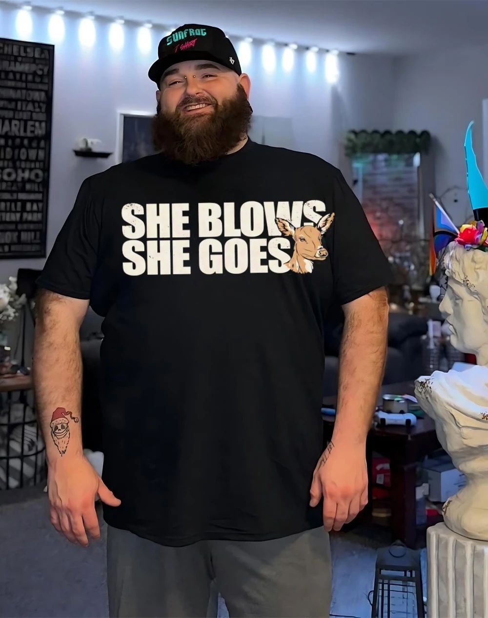 Deer she blows she goes shirt
