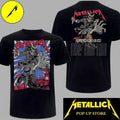 Limited Edition Metallica London 2026 Double-Sided Tour Tee – Exclusive Puis Calzada Design – Official Concert Apparel