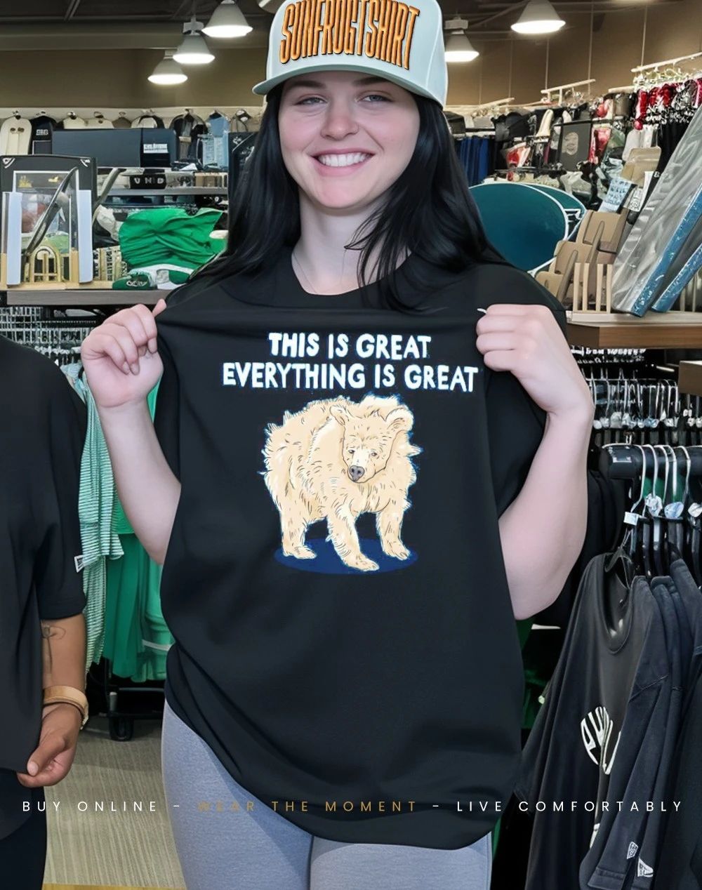 Chada the bear this is great everything is great shirt